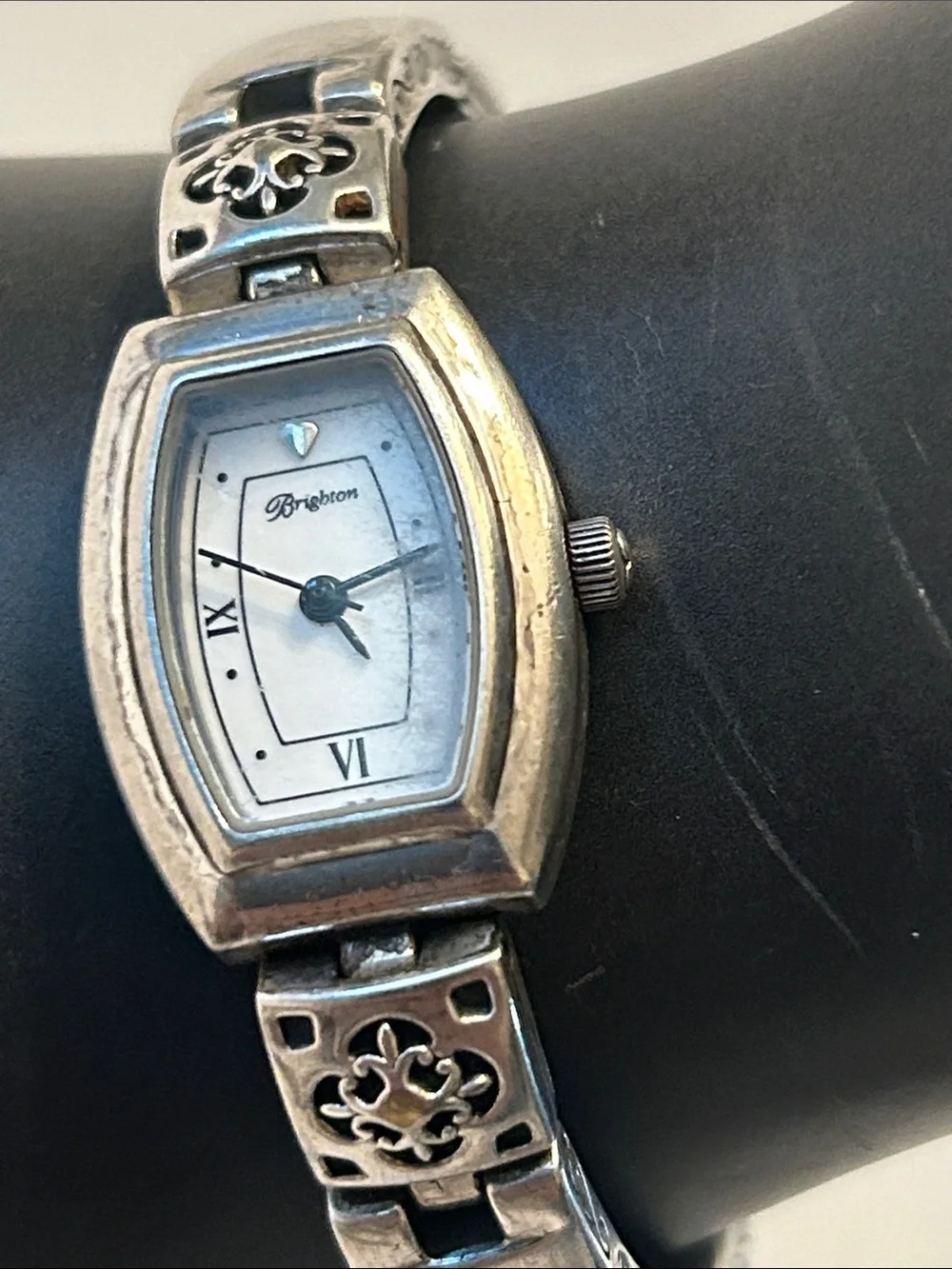 Brighton retired Tribeca, silver plated watch